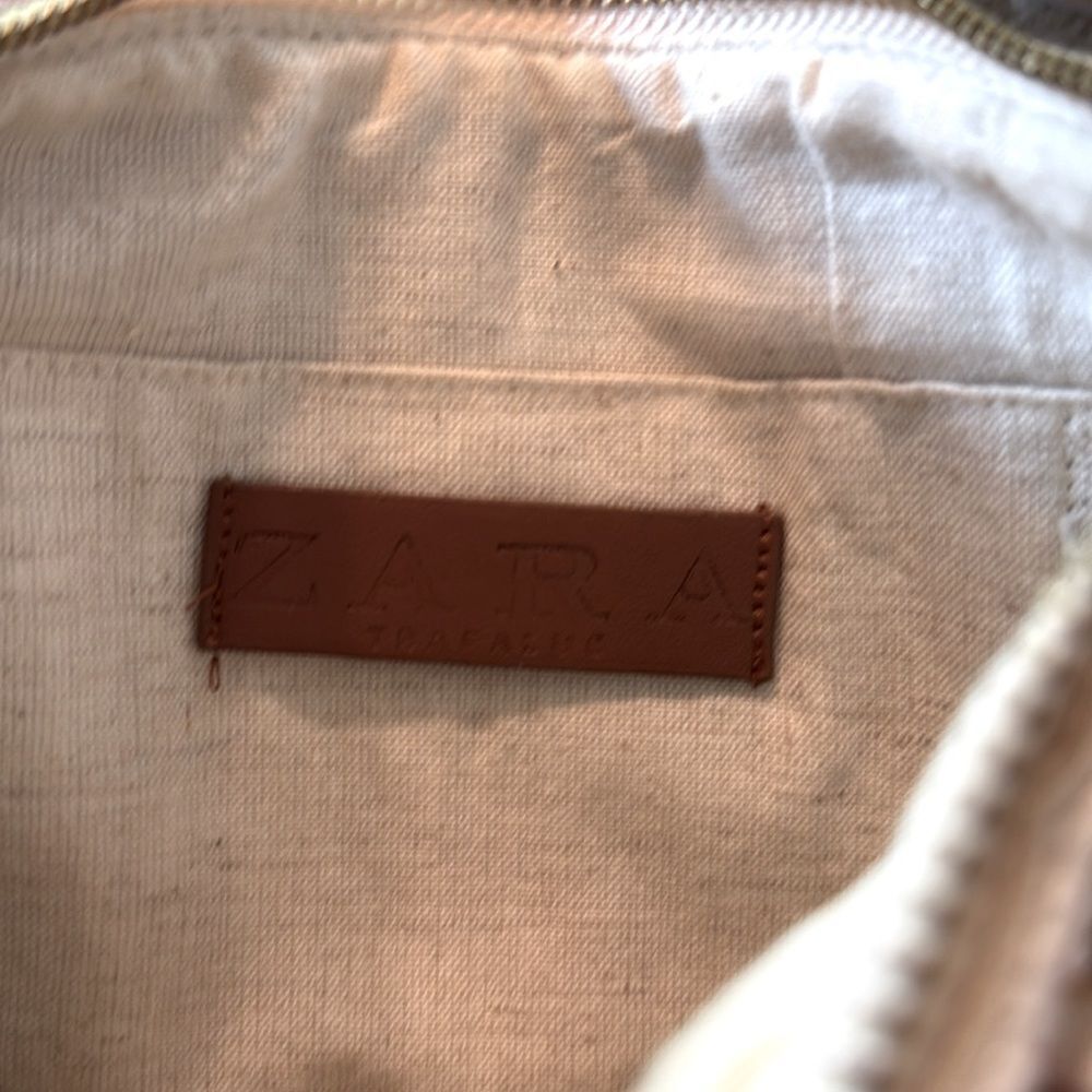 Zara RARE Clutch w Seashells and Beading-Ecru - Picture 8 of 10